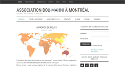 Desktop Screenshot of boumahni.com